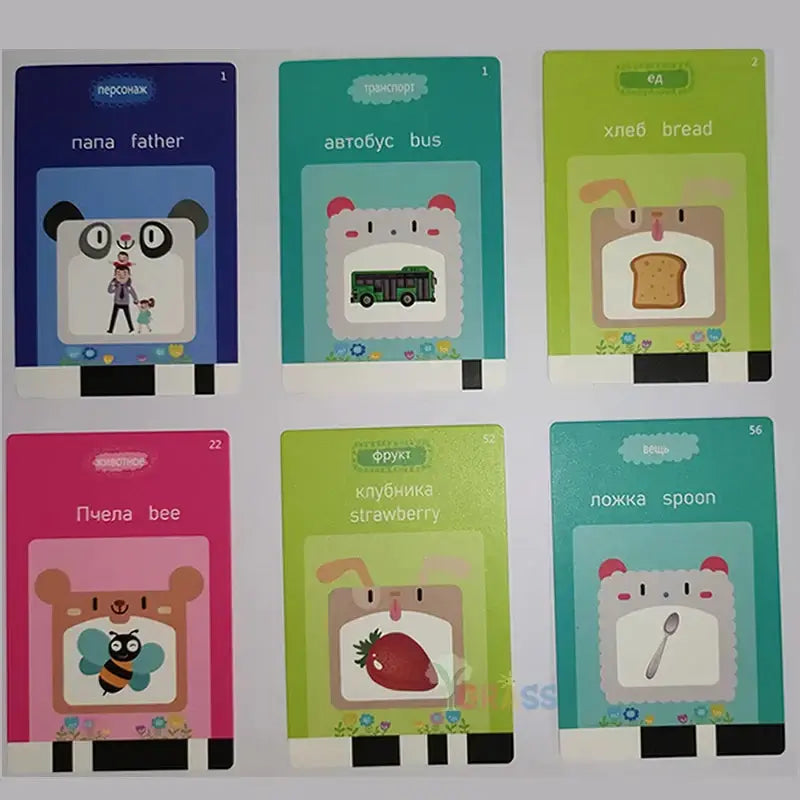 Educational Learning Talking Flash Cards - Vivareflex Online