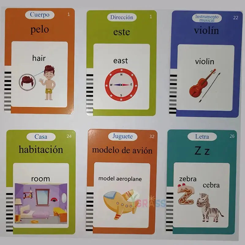 Educational Learning Talking Flash Cards - Vivareflex Online