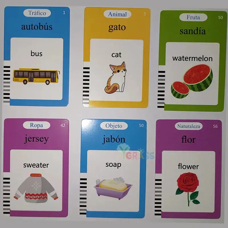 Educational Learning Talking Flash Cards - Vivareflex Online