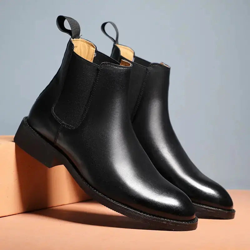 Elegant Chelsea Leather Boots for Men Vivareflex Online