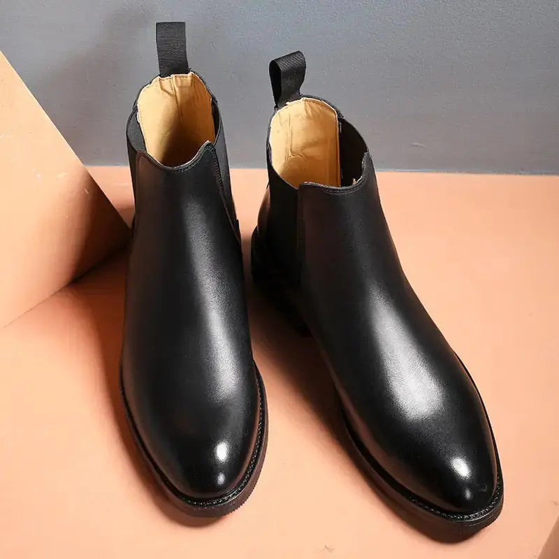 Elegant Chelsea Leather Boots for Men Vivareflex Online