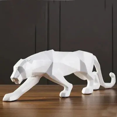 Elegant Resin Leopard Figurine: Chic Home Decor Vivareflex Online