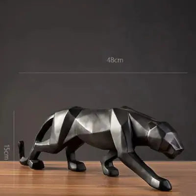Elegant Resin Leopard Figurine: Chic Home Decor Vivareflex Online