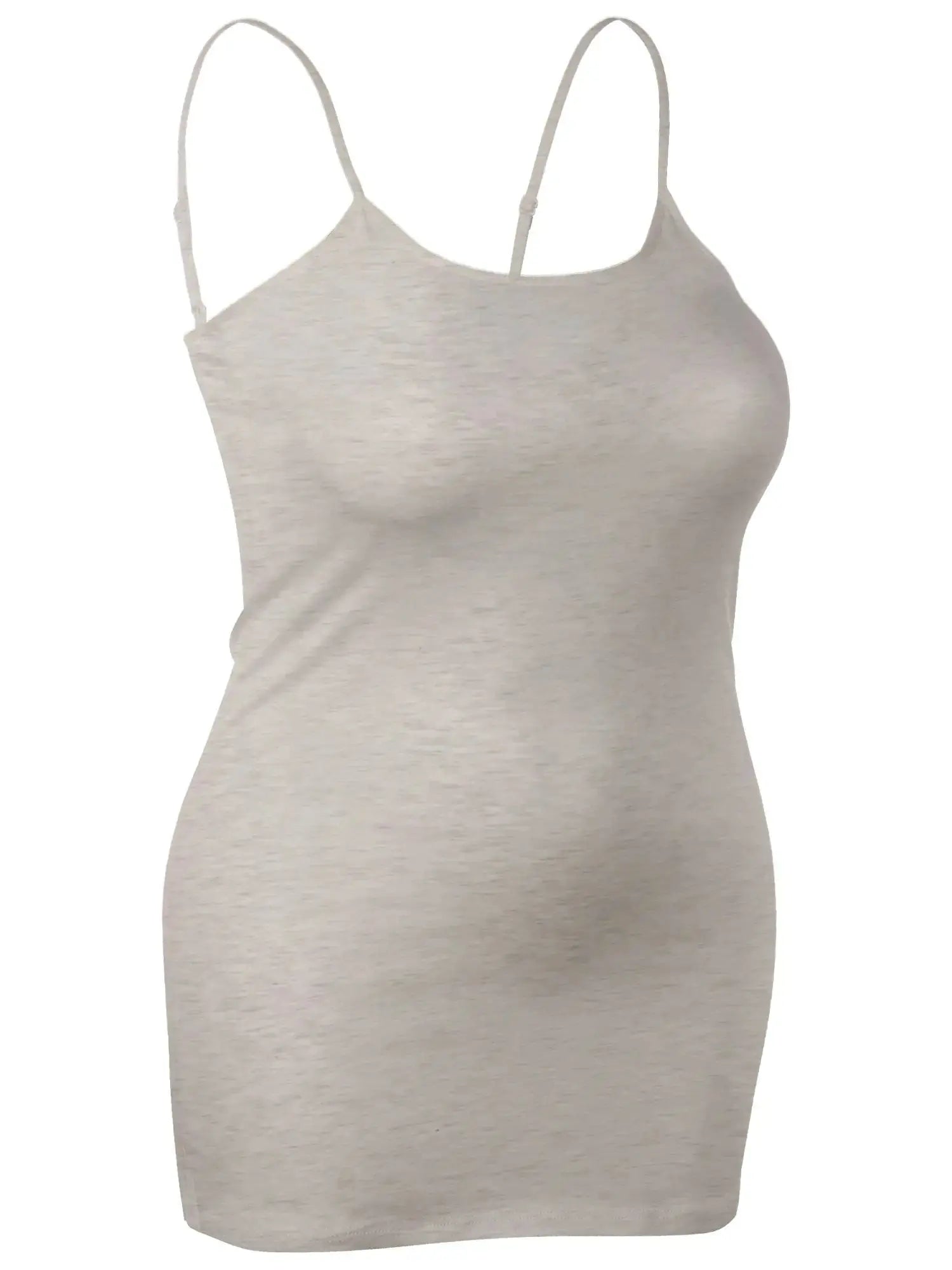 Emmalise Women's Basic Casual Long Camisole Adjustable Strap_Vivareflex_Online