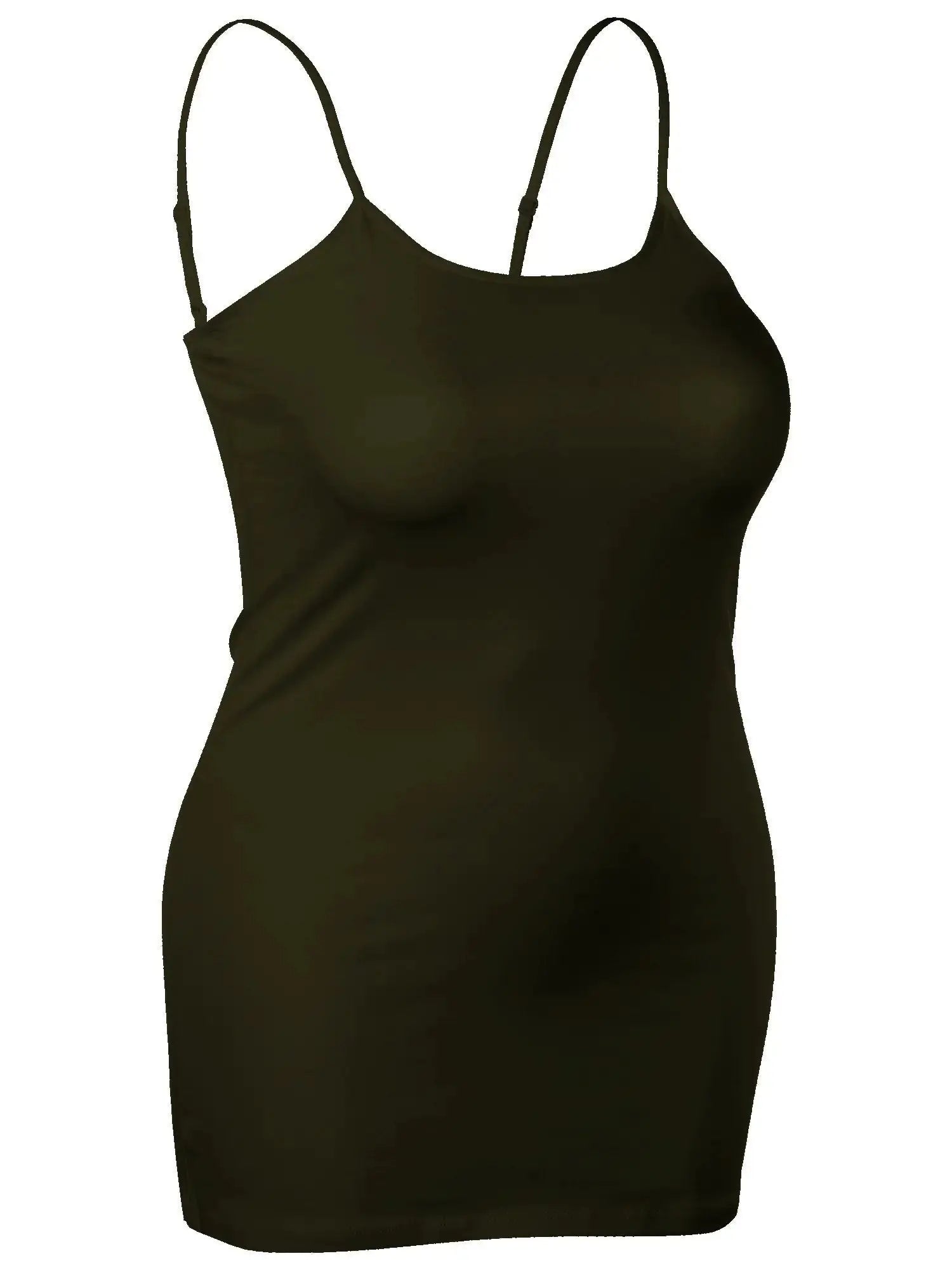 Casual Long Camisole Adjustable Strap Cami_Vivareflex_Online