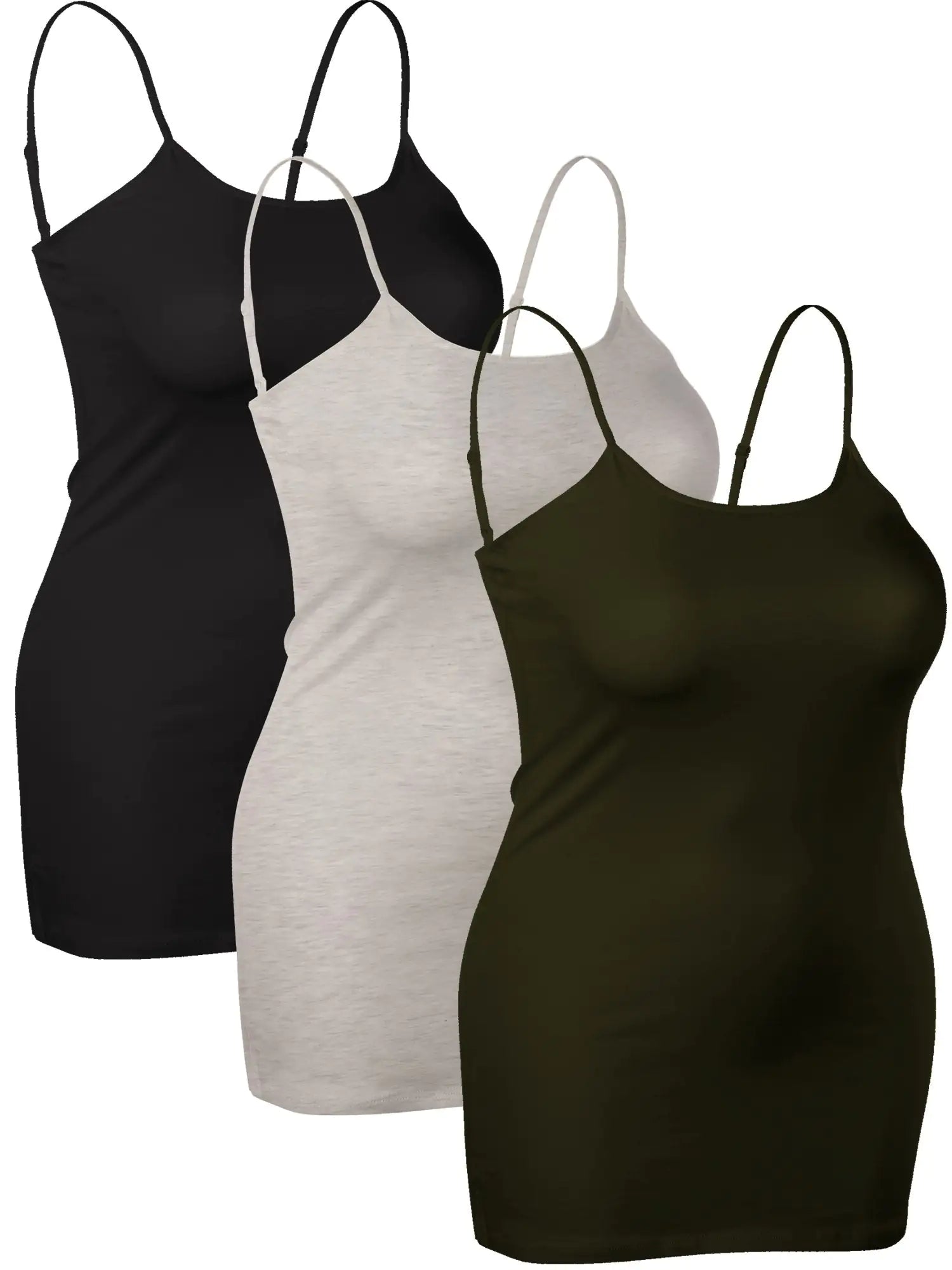 Emmalise Women's Basic Casual Long Camisole_Vivareflex_Online