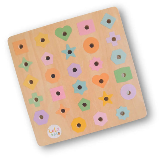 English/Arabic Alphabet Bolt & Board Lala + Mo