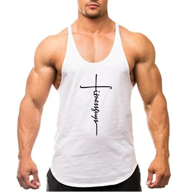 Brand Gym Stringer Tank Top Men Bodybuilding Clothing Vivareflex Online