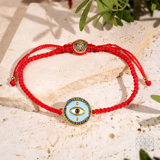 Evil Eye Guardian - Four-Strand Red String Bracelet Conscious Items