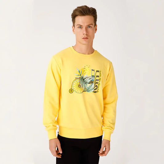 BiggDesign Nature Bicycle in Bosphorus Men Sweatshirt Vivareflex Online