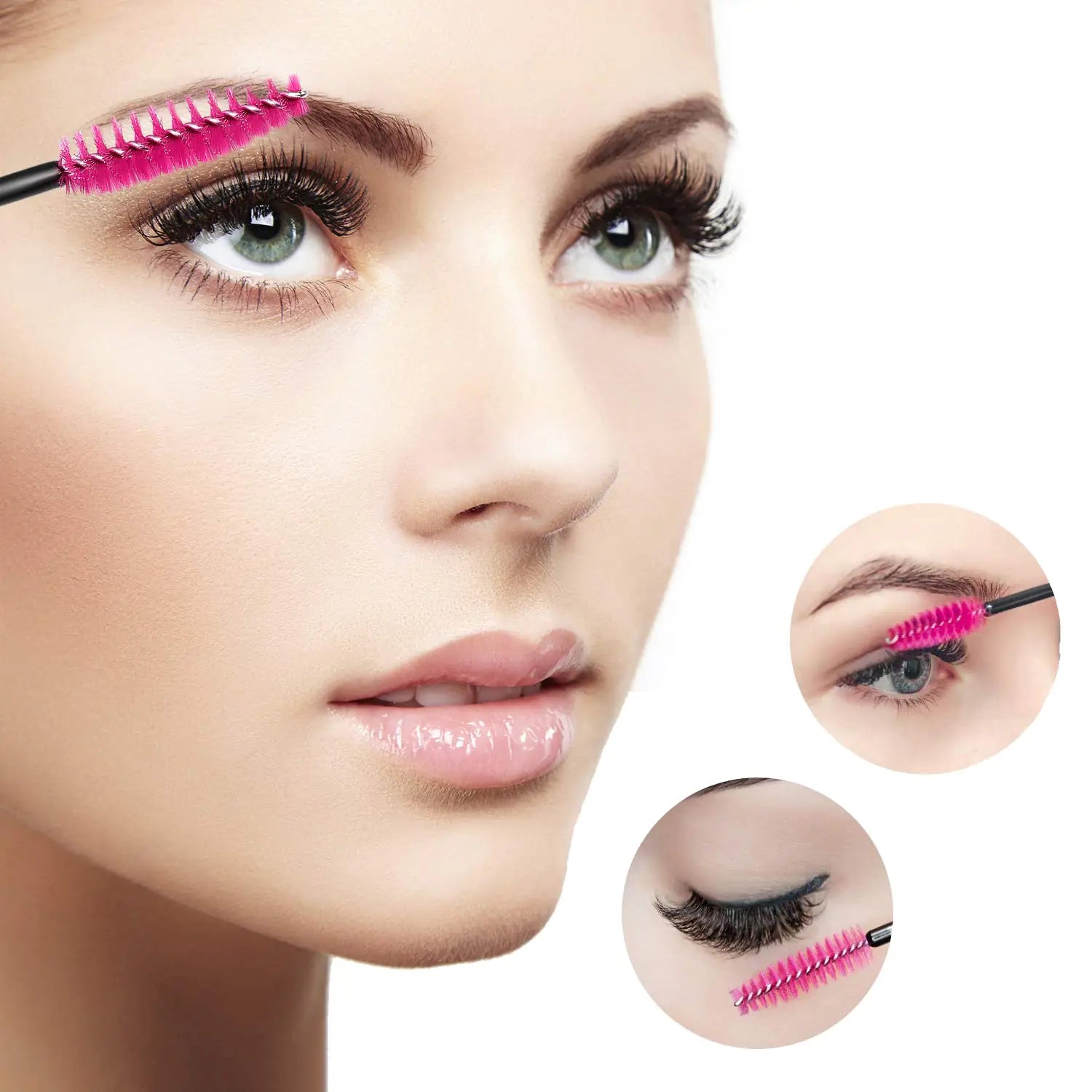 Eye Lashes Extension Eyebrow and Makeup (Rose)_Vivareflex_Online