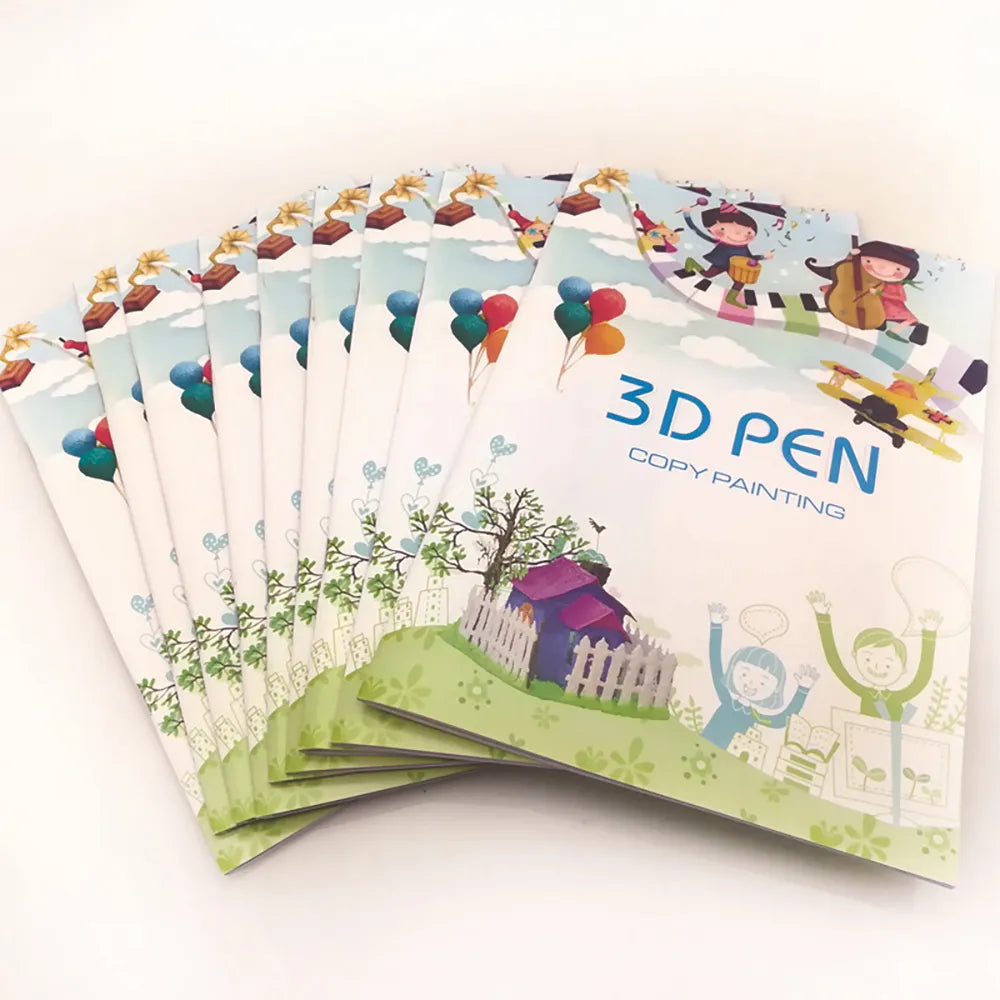 3D Printing Pen Drawing Book - Vivareflex Online