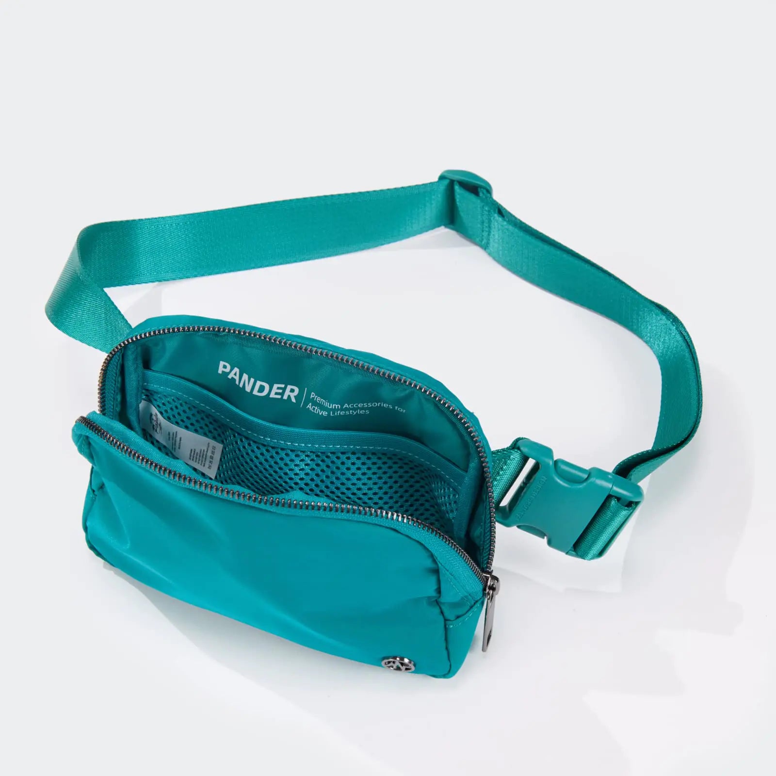 Riñonera Pander para mujer, riñoneras de moda, bolsos cruzados con correa ajustable (verde Kelly). Kelly Green