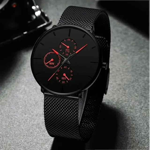 Fashion Business Watches For Men Top Brand Luxury Steel Vivareflex Online