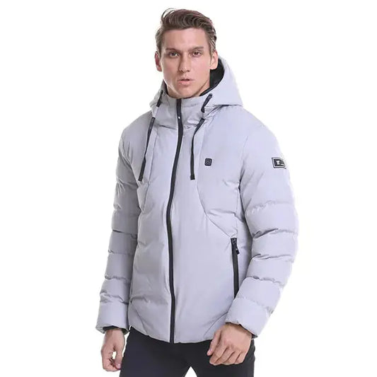 Fashion Men Women Electric Heated Jacket Heating Waistcoat USB Thermal Warm Cloth Feather Hot Sale Plus Size Winter Jacket Vivareflex Online