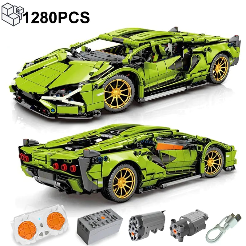 Sports Car Building Blocks - Vivareflex Online