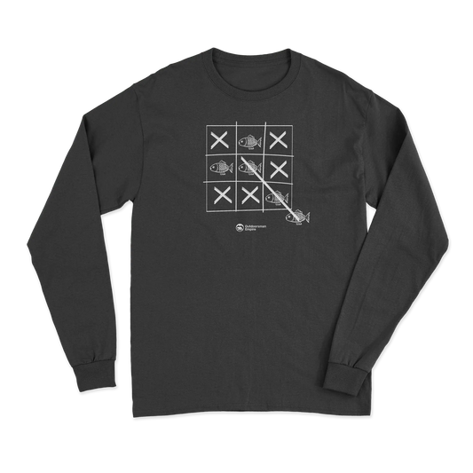 Fish Tick Tack Toe Men Long Sleeve Shirt Vivareflex Online