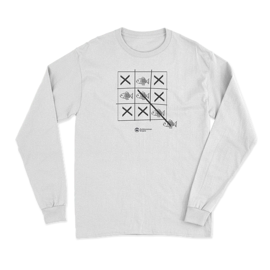 Fish Tick Tack Toe Men Long Sleeve Shirt Vivareflex Online