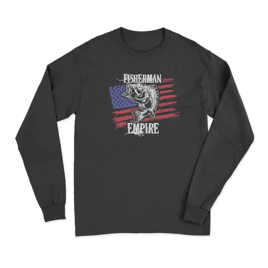 Fisherman American Empire Color Men Long Sleeve Shirt Vivareflex Online