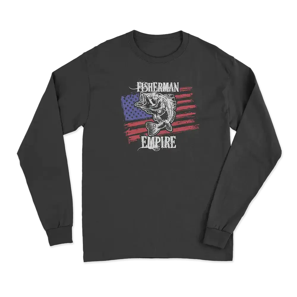 Fisherman American Empire Color Men Long Sleeve Shirt Vivareflex Online
