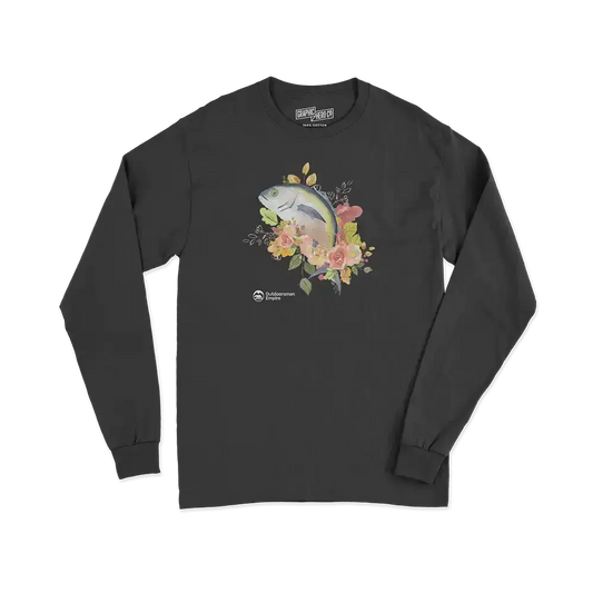 Fishing Flower' Men Long Sleeve Shirt Vivareflex Online