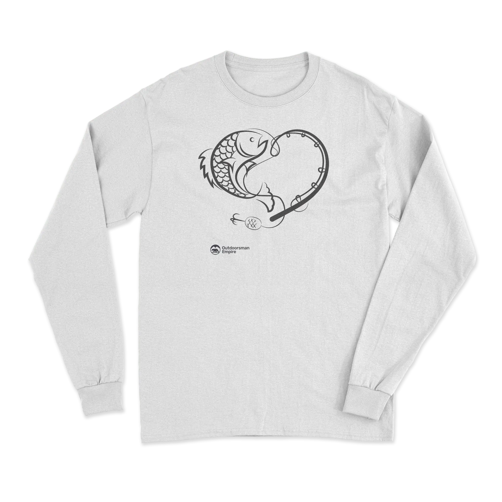 Fishing Heart' Men Long Sleeve Shirt Vivareflex Online