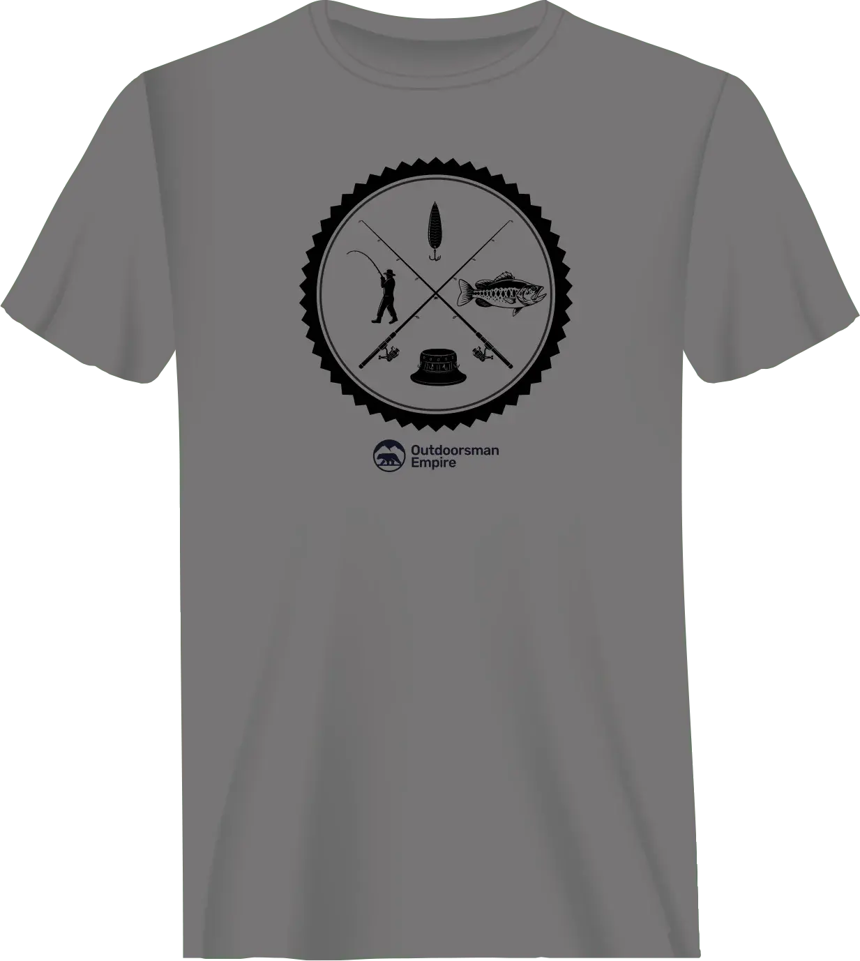 Fishing Vintage v2 T-Shirt for Men Vivareflex Online