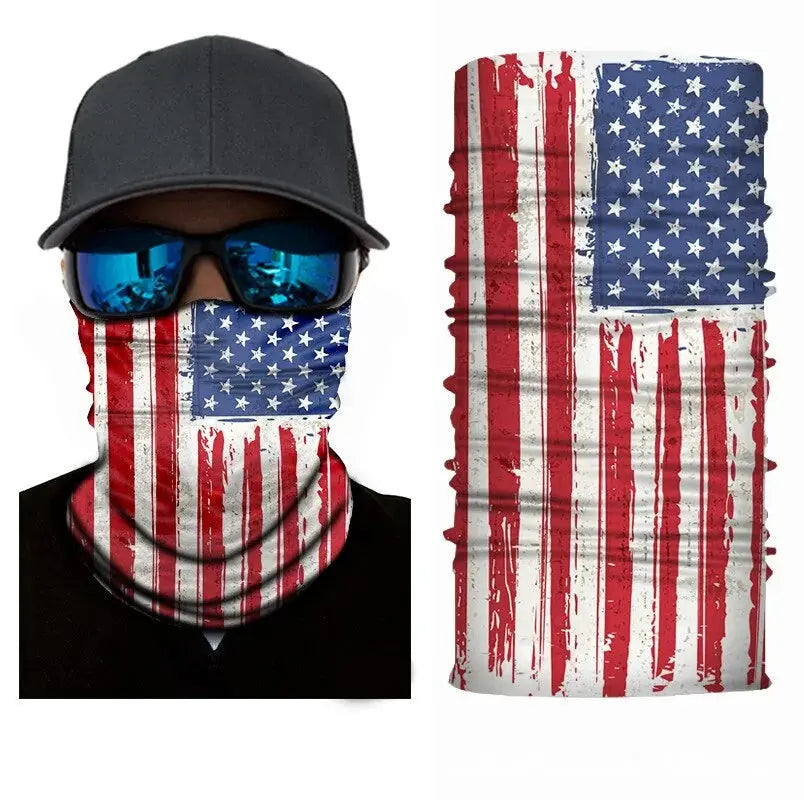 Flag Face Bandana: Multi-functional Outdoor Accessory for Men Vivareflex Online