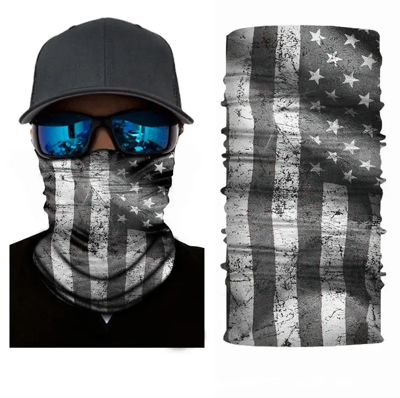 Flag Face Bandana: Multi-functional Outdoor Accessory for Men Vivareflex Online