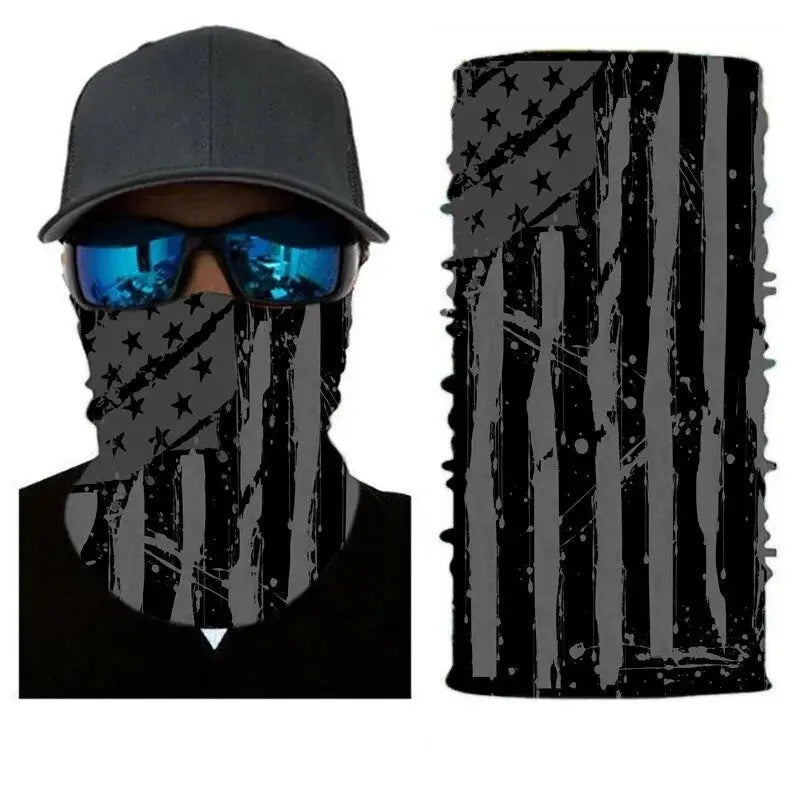 Flag Face Bandana: Multi-functional Outdoor Accessory for Men Vivareflex Online