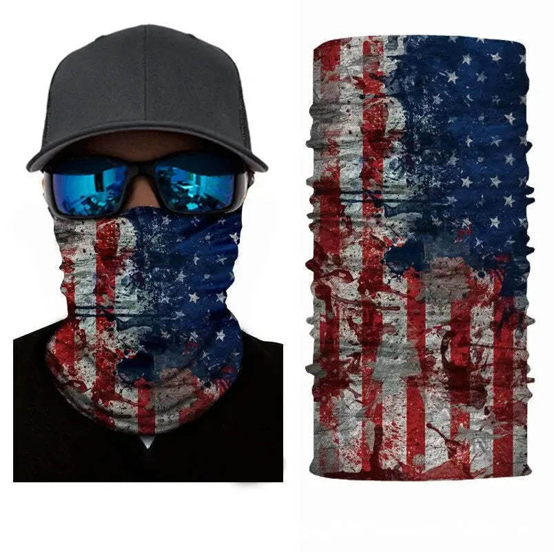 Flag Face Bandana: Multi-functional Outdoor Accessory for Men Vivareflex Online