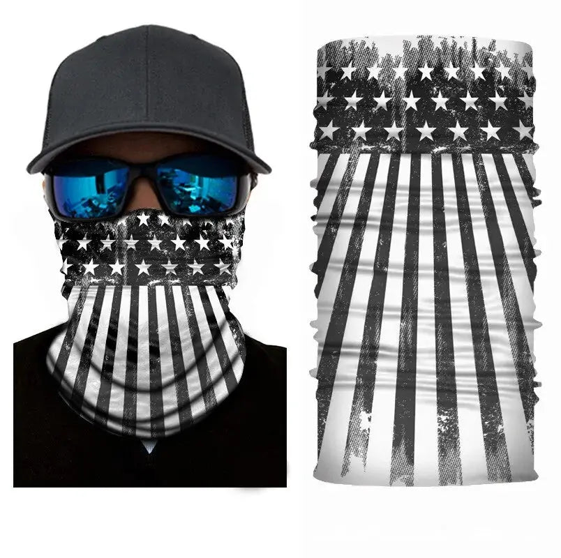 Flag Face Bandana: Multi-functional Outdoor Accessory for Men Vivareflex Online