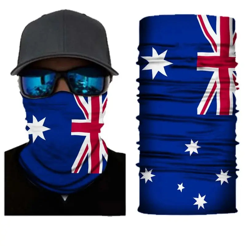 Flag Face Bandana: Multi-functional Outdoor Accessory for Men Vivareflex Online