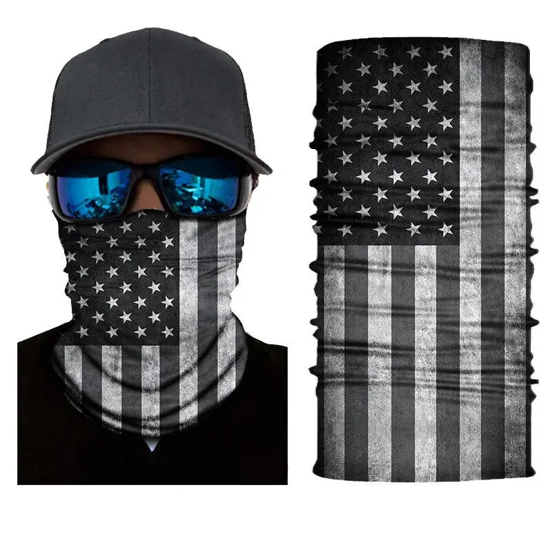 Flag Face Bandana: Multi-functional Outdoor Accessory for Men Vivareflex Online