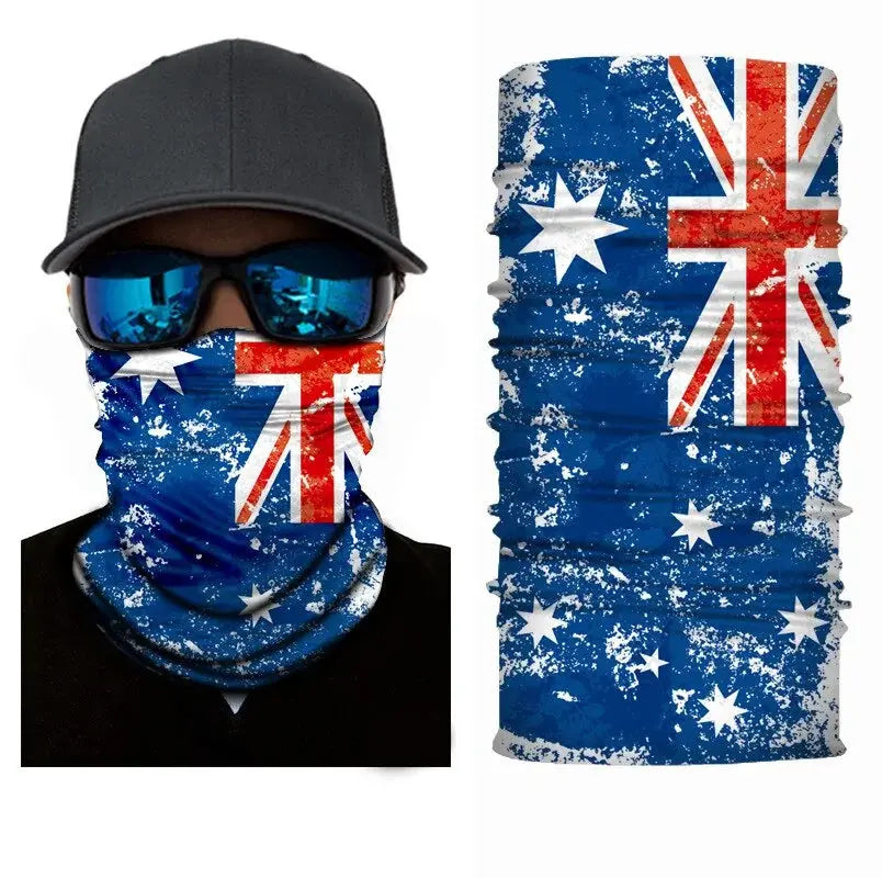 Flag Face Bandana: Multi-functional Outdoor Accessory for Men Vivareflex Online