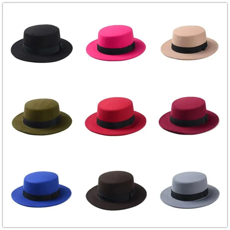 Flat Top Hat For Men Vivareflex Online