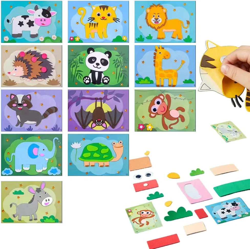 3D Sticker Puzzles (12 Sheets) - Vivareflex Online