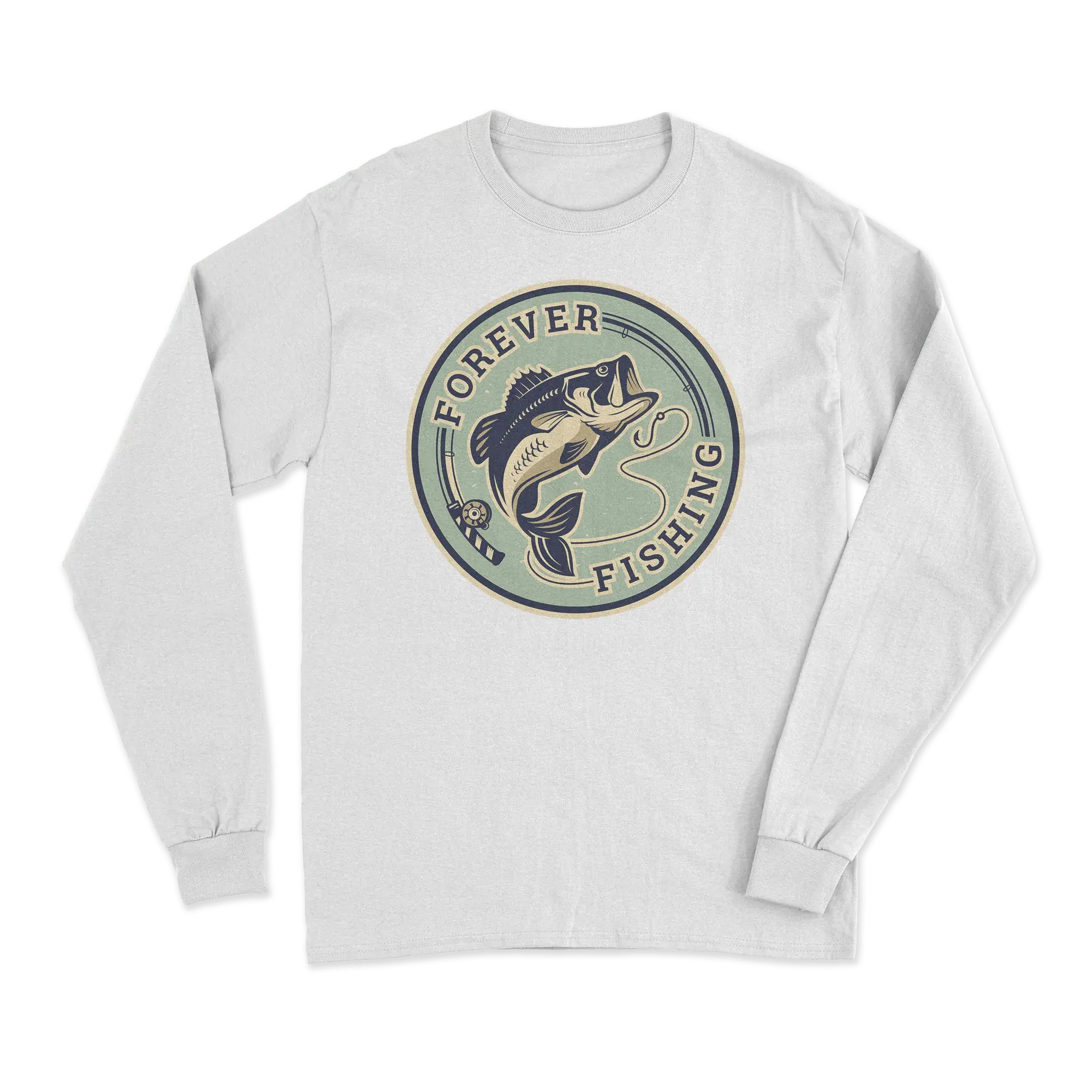 Forever Fishing Men Long Sleeve Shirt Vivareflex Online