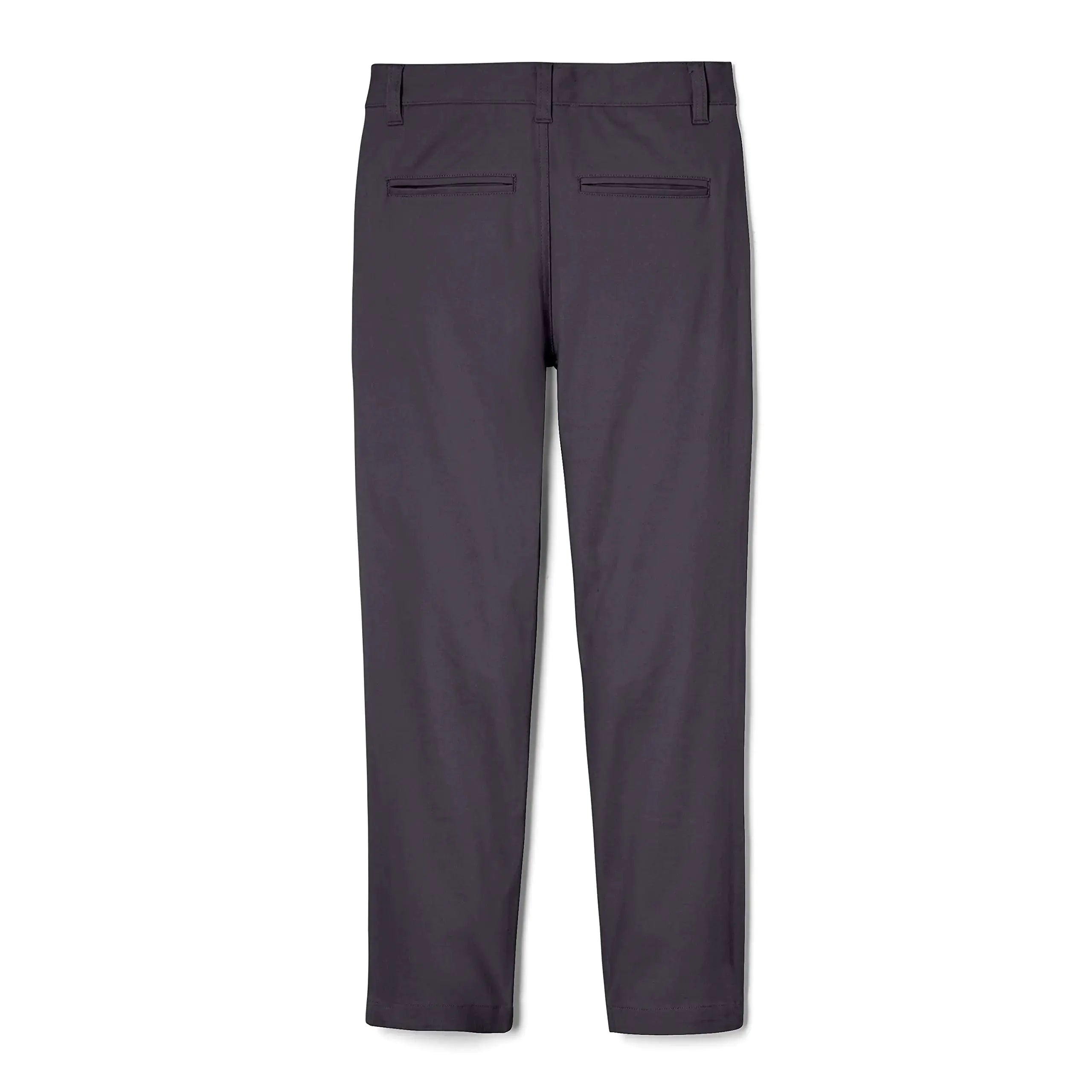 French Toast Boys' Adjustable Waist Straight Fit Stretch Twill Chino Pant 10 School Uniform Heather Gray - Vivareflex Online
