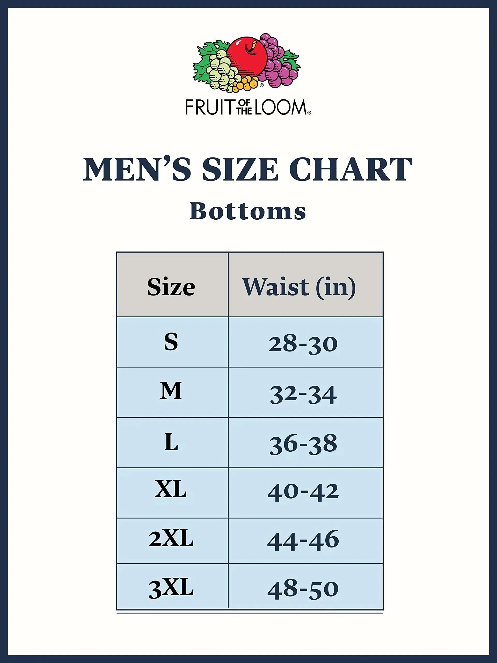 Fruit of the Loom Men's Tag Free Knit Boxer Shorts, Assorted Color Multipacks - Vivareflex Online