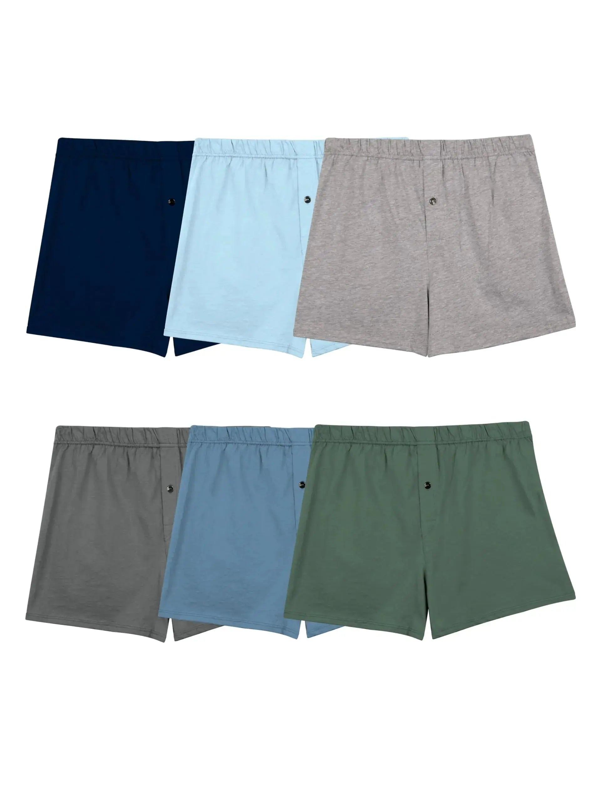 Fruit of the Loom Men's Tag Free Knit Boxer Shorts, Assorted Color Multipacks - Vivareflex Online