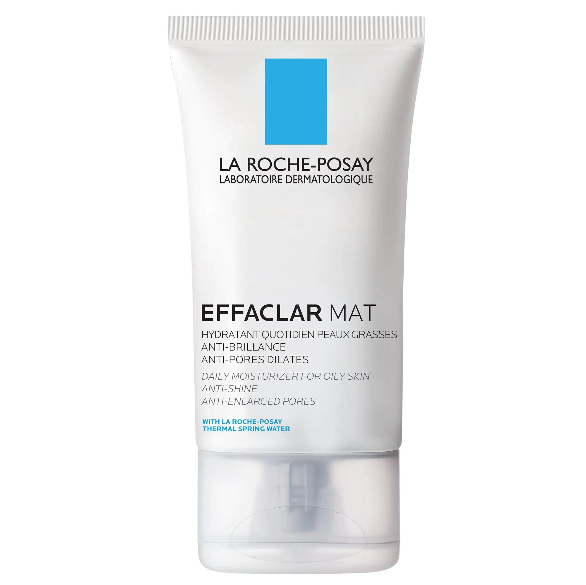 La Roche-Posay Effaclar Mat | Hidratante diario para pieles grasas | Reduce visiblemente la apariencia de los poros | Hidratante matificante sin aceite | Suaviza la textura de la piel | No comedogénico y probado por dermatólogos