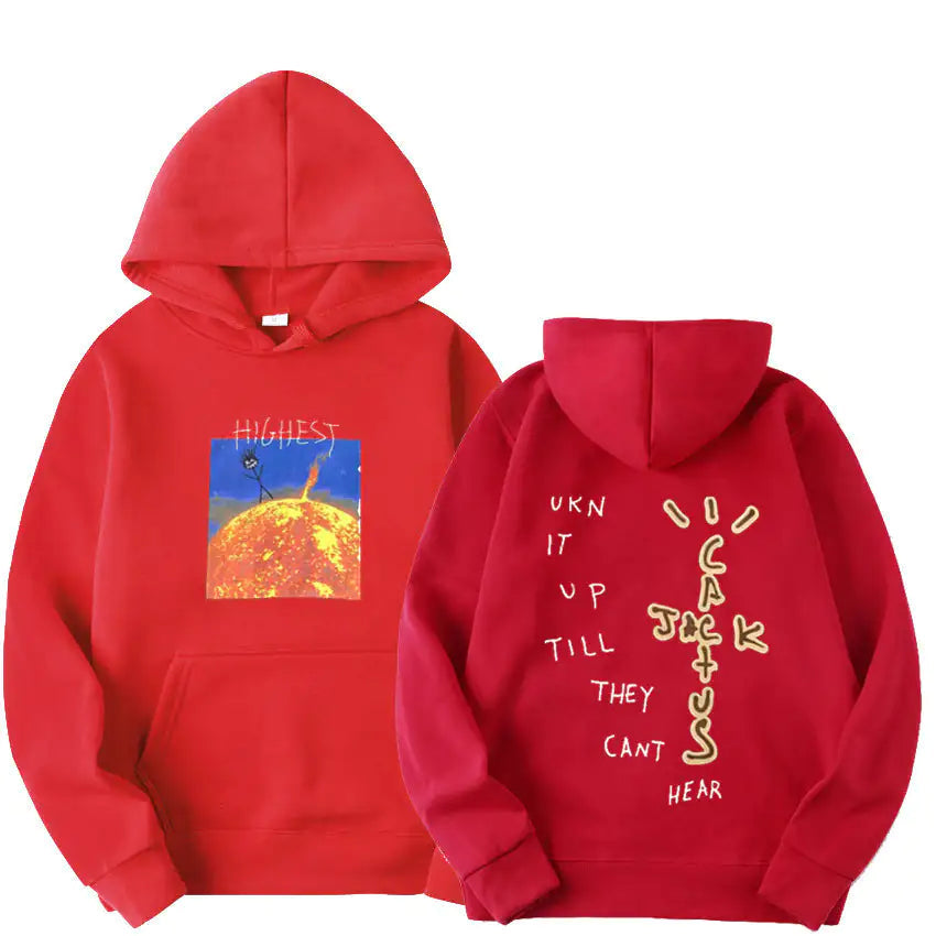 Travis Scott Sun Hoodies Men/Women Vivareflex Online