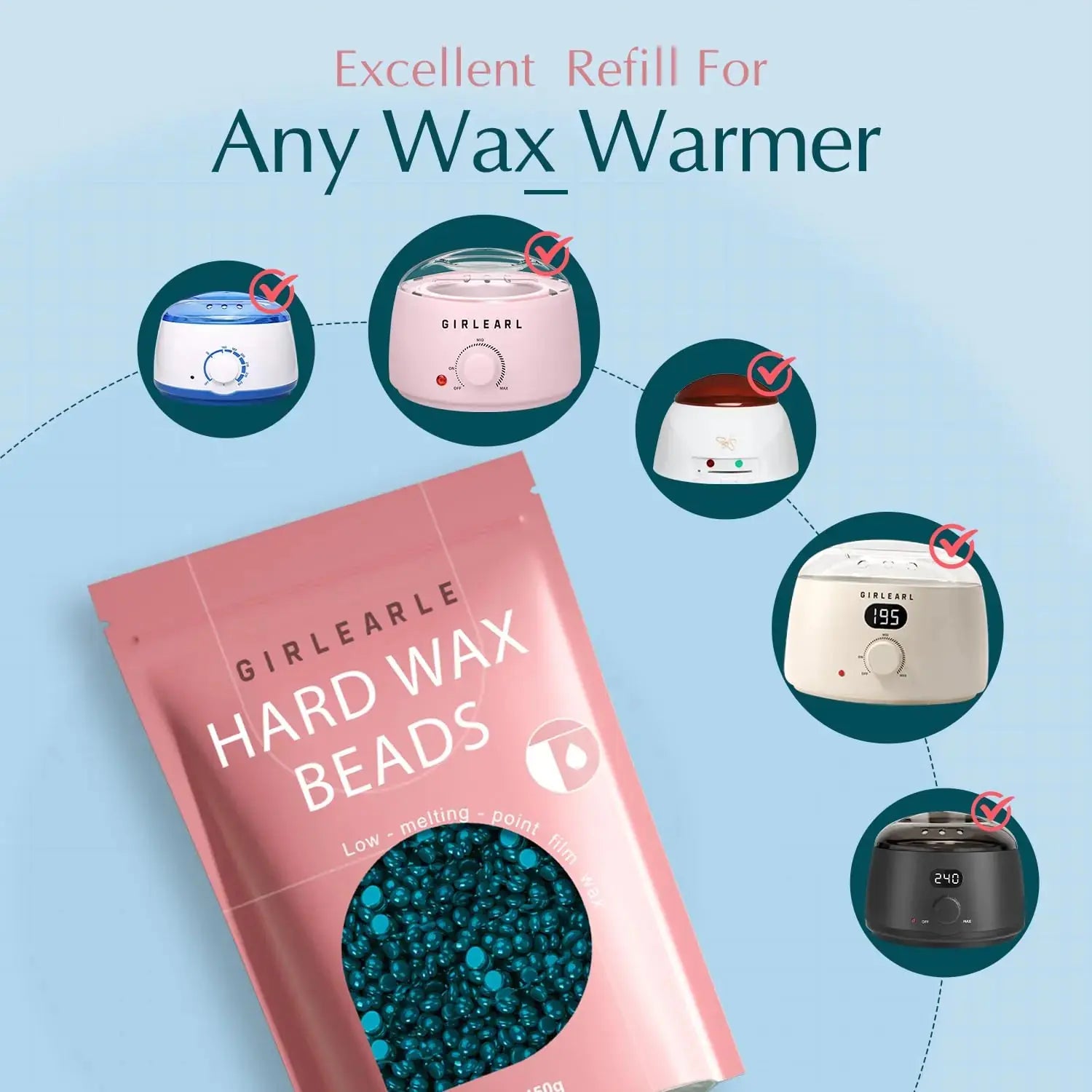 Hard Wax, Jasmine Infused Wax Beans for Sensitive_Vivareflex_Online