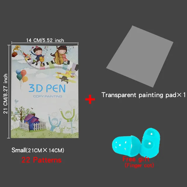 3D Printing Pen Drawing Book