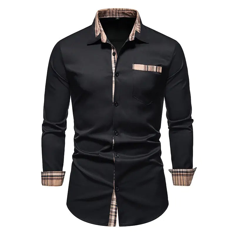 Patchwork Formal Shirts for Men Vivareflex Online