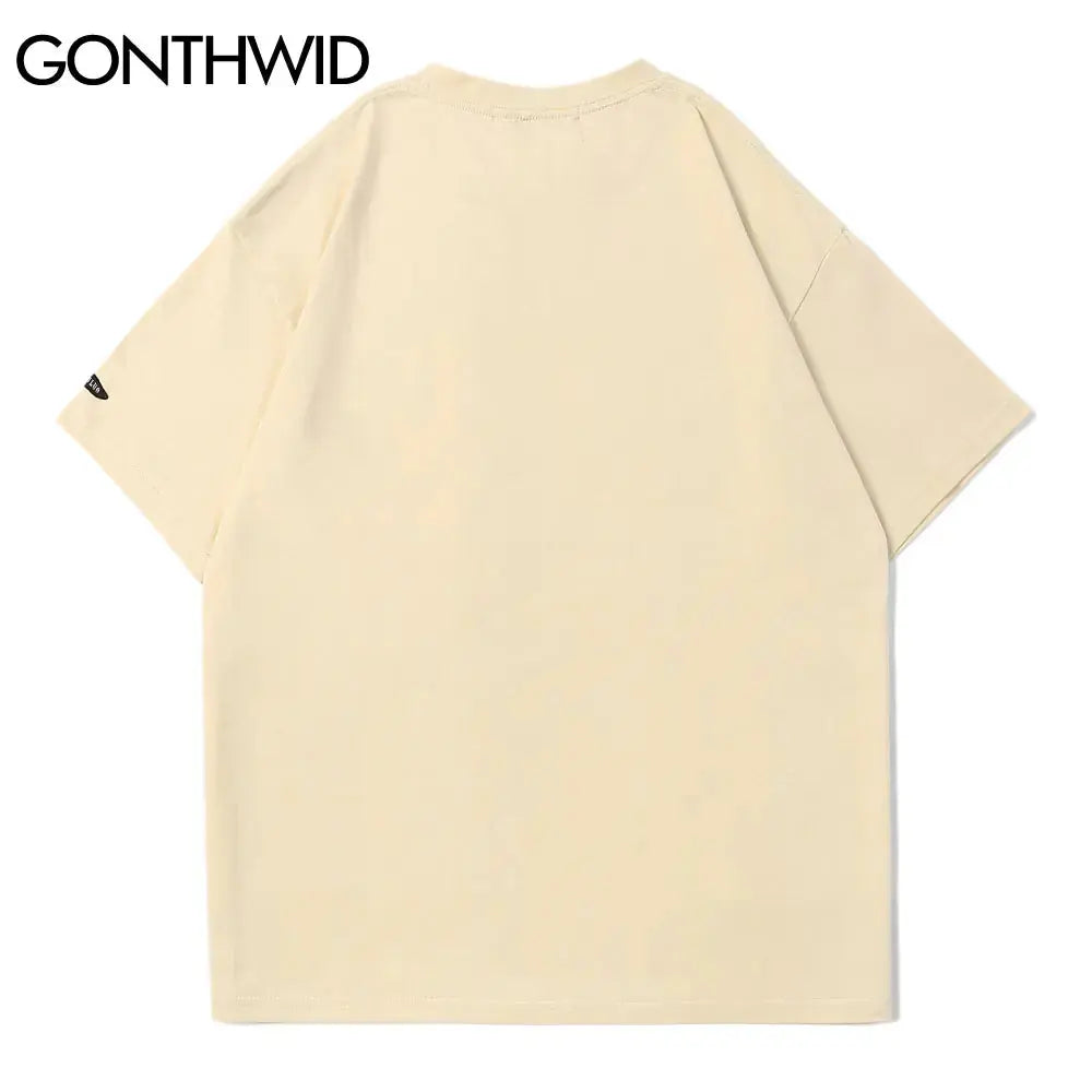 GONTHWID Tees Shirt Hip Hop Summer Men Vivareflex Online