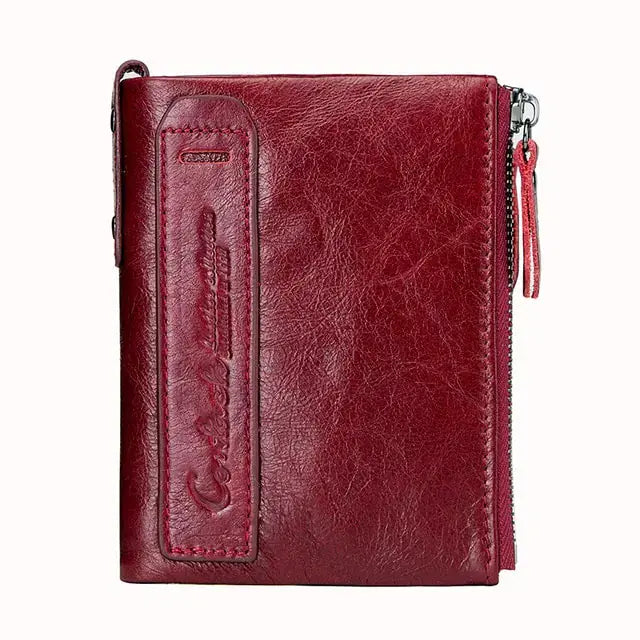 Genuine Leather Wallets for Women Short Bifold Fashion Women Vivareflex Online