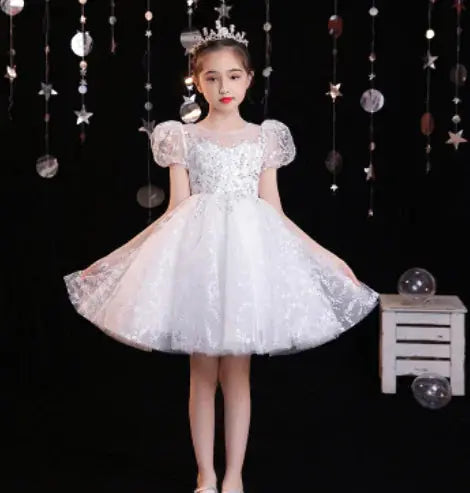 Girls Tiered Lace Flower Appliques Communion Dress Vivareflex Online