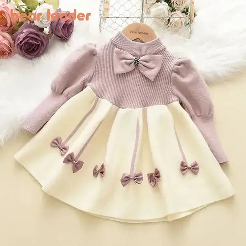 Girls' Retro Cheongsam Sweater Dress Vivareflex Online